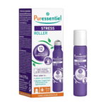 Puressentiel, Stress, Etherische oliën, Voor stressverlichting, Roll-on lichaamsolie, Voor hoofd, 5 ml