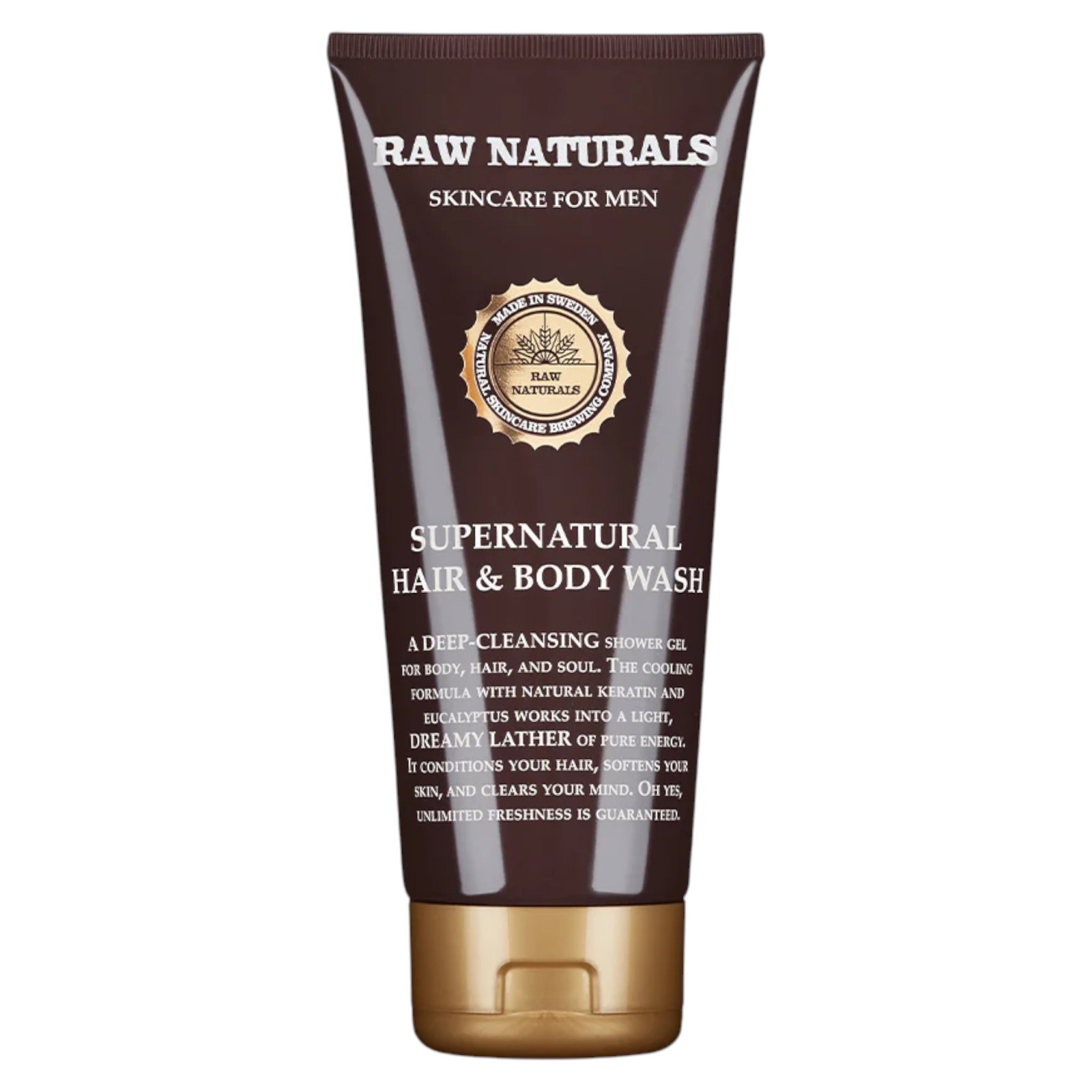 raw-naturals-supernatural-100-vegan-hair-shampoo-conditioner-shower-gel-3-in-1-200-ml-1761807594 Raw Naturals, Supernatural, 100% vegan, Haarshampoo, conditioner & douchegel 3-in-1, 200 ml - Afbeelding 1