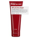 Recipe For Men, SPF 30 Face Cream, Hydraterende crème, Room, Voor gezicht, SPF30, 75 ml