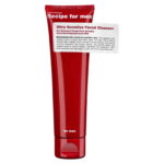 Recipe For Men, Ultra Sensitive Facial Cleanser, Geurvrij, Zachte reiniging, Reinigingsgel, Gezicht, 100 ml