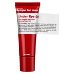 Recipe For Men, Under Eye Gel, 100% vegan, Minimaliseert zwelling, Ochtend en avond, Ooggel, 25 ml
