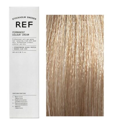 Ref Stockholm, Permanent Colour, Veganist, Permanente haarkleuring, 10.21 Extra Light Pearl Ash Blonde, 100 ml
