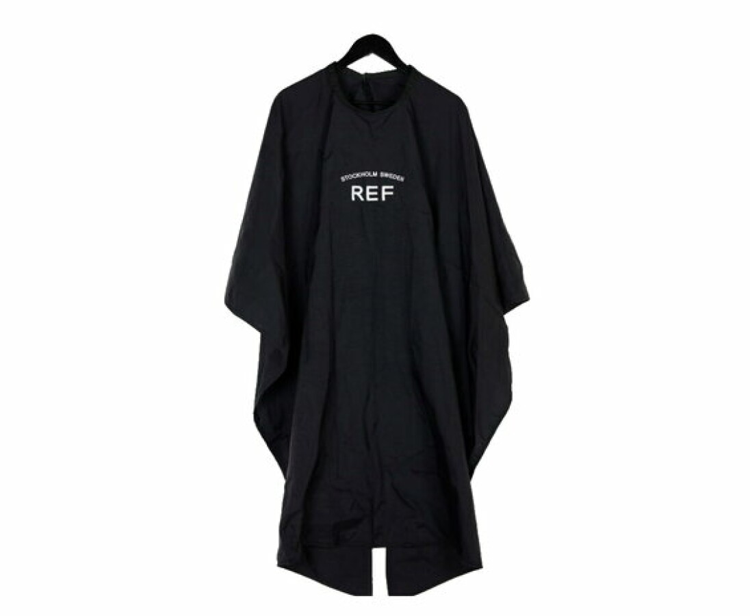 ref-stockholm-ref-hair-tinting-apron-black-1680094875 Ref Stockholm, Tools, Kappers textiel cape, Zwart - Afbeelding 1