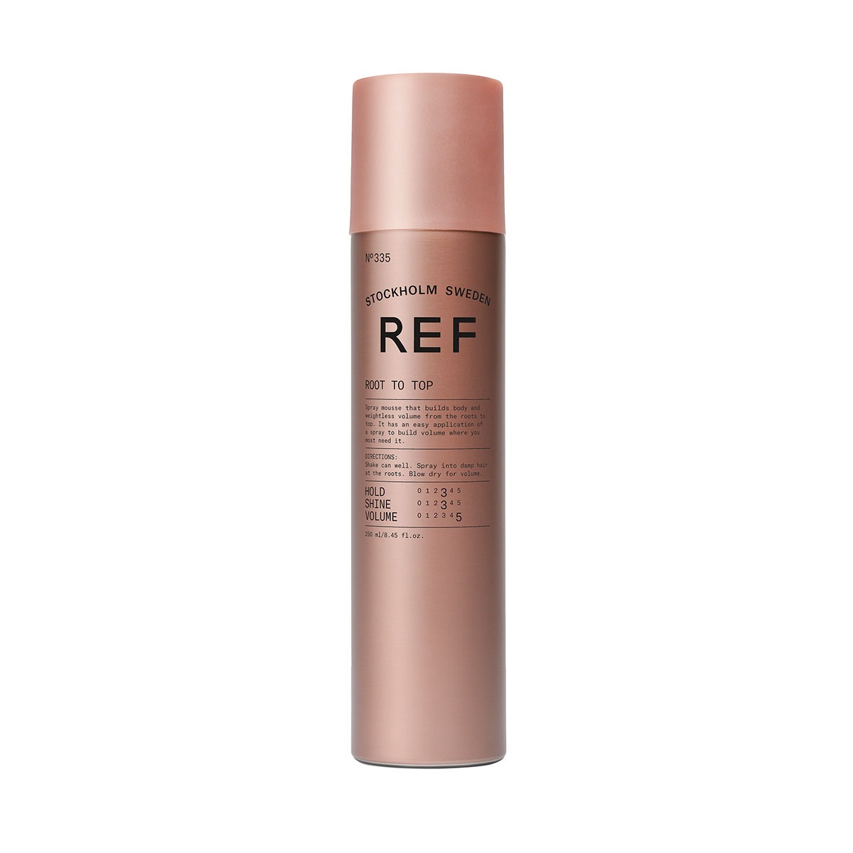 ref-stockholm-root-to-top-no-335-hair-styling-mousse-for-styling-medium-hold-335-ml-1680033557 Ref Stockholm, Volume & Bodifying No.335, Veganist, Haarstylingmousse, Voor volume, Langdurige houdbaarheid, 250 ml - Afbeelding 1