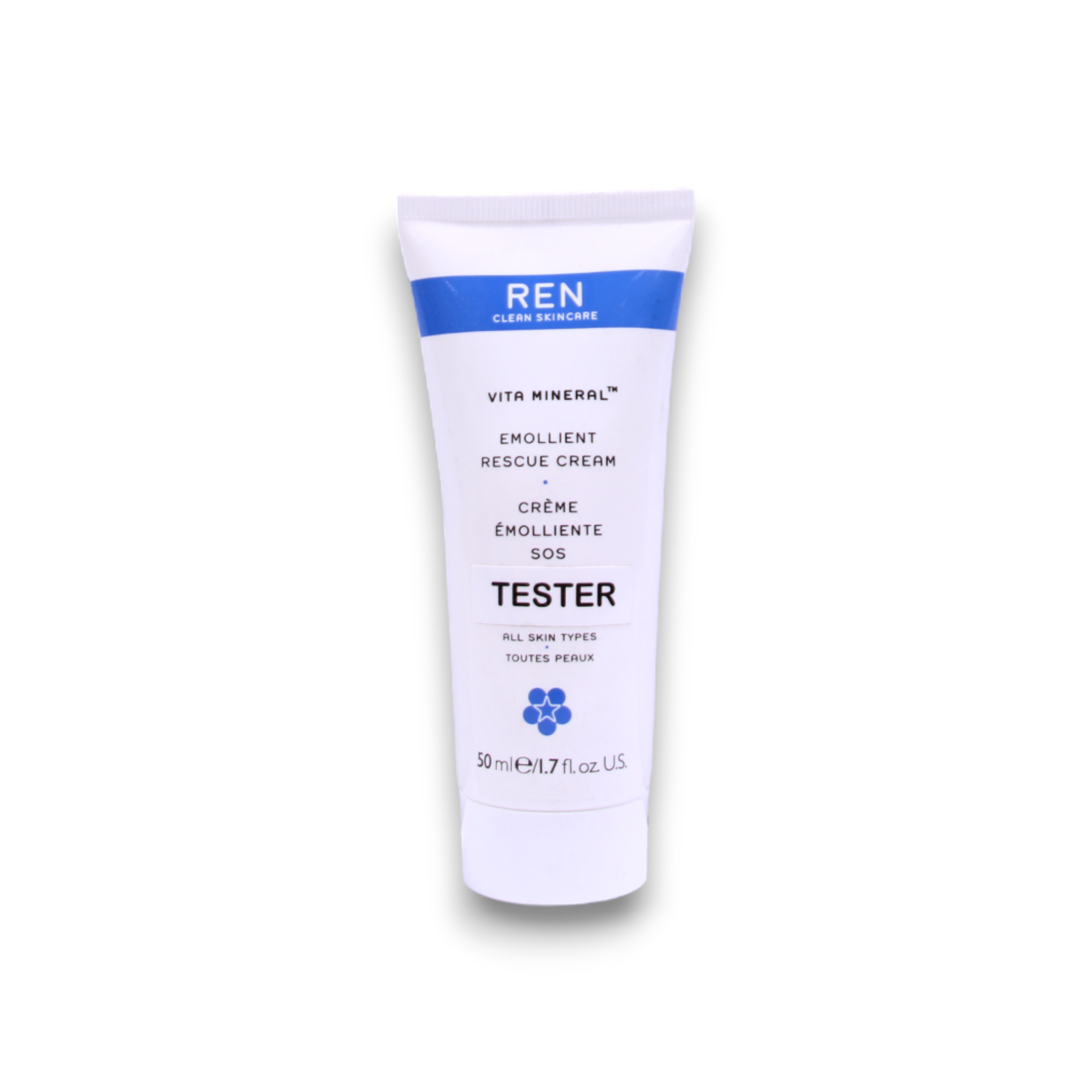 ren-vita-mineral-hydrating-cream-for-face-50-ml-tester-1695117208 Ren, Vita Mineral SOS, Hydraterend, Room, 50 ml *Tester - Afbeelding 1