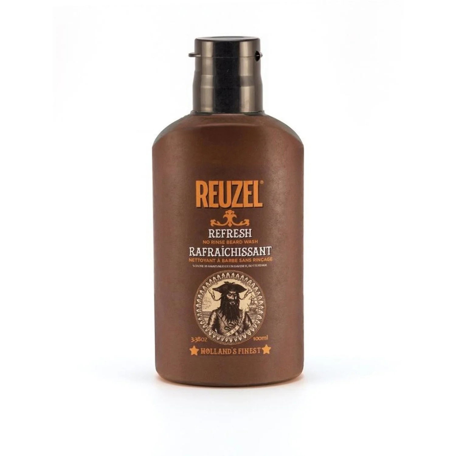 reuzel-reuzel-beard-shampoo-moisture-and-shine-100-ml-1700897591 Reuzel, Refresh No Rinse, Baardshampoo, Vocht en glans, 100 ml - Afbeelding 1