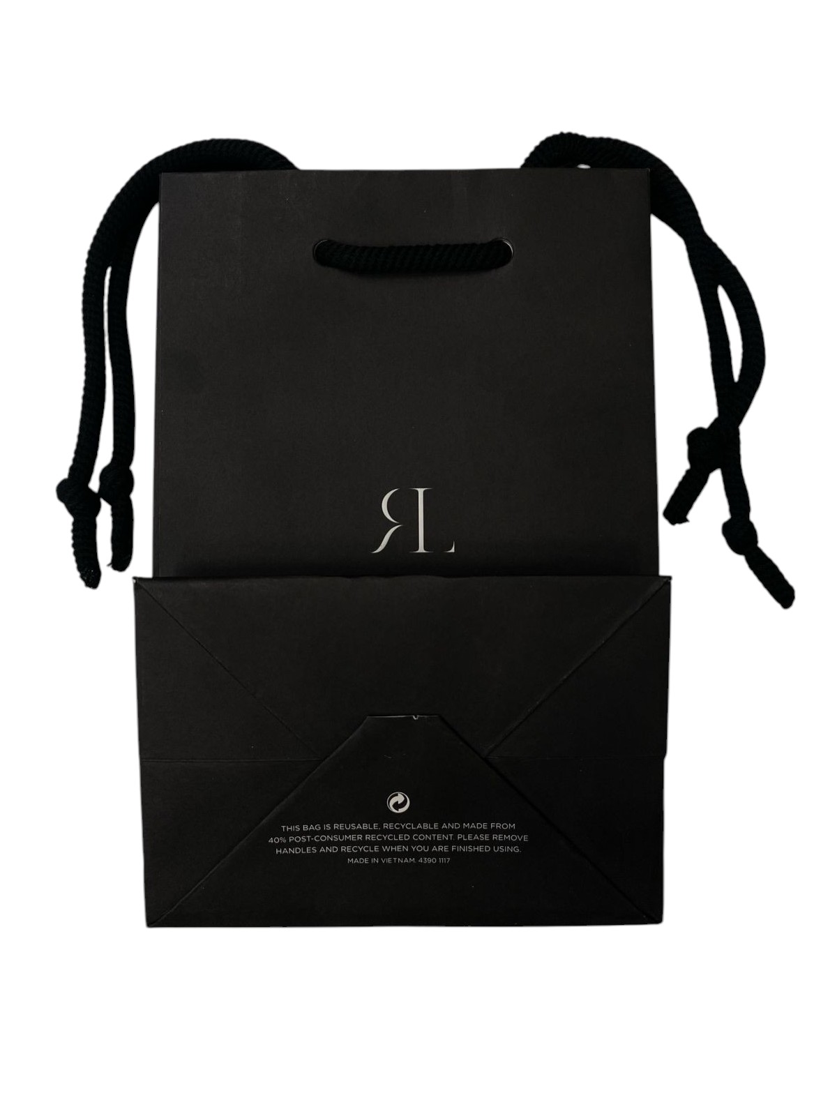 revitalash-revitalash-shopping-cardboard-shopping-bag-paper-black-small-1745295190 RevitaLash, RevitaLash, Winkelen, Kartonnen boodschappentas, Papier, Zwart, Klein - Afbeelding 1