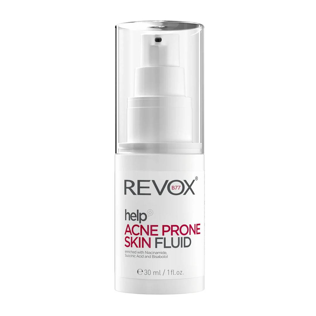revox-b77-help-anti-acnee-fluid-for-face-30-ml-1749459115 Revox B77, Help, Anti-Acne, Vloeistof, Voor gezicht, 30 ml - Afbeelding 1