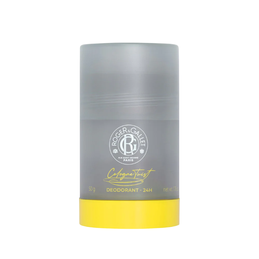 roger-gallet-cologne-twist-24h-protection-deodorant-stick-for-men-50-g-1756219675 Roger & Gallet, Cologne Twist, 24-uurs bescherming, Deodorantstick, Voor mannen, 50 g - Afbeelding 1