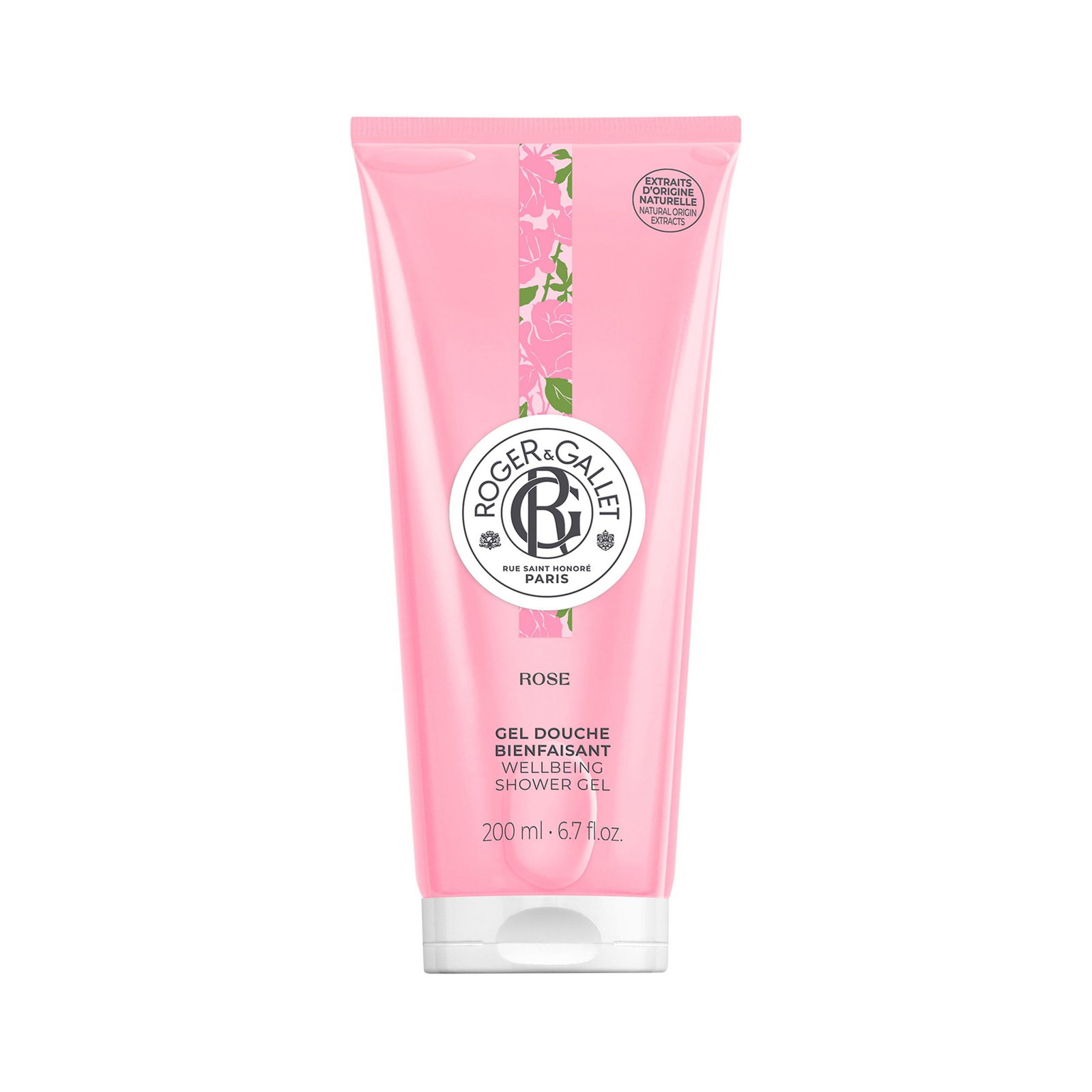 roger-gallet-rose-shower-gel-for-all-skin-types-200-ml-1756219038 Roger & Gallet, Rose, Douchegel, Voor alle huidtypes, 200 ml - Afbeelding 1
