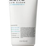 Rom&nd, Zero Sun Clean, Voor alle huidtypes, Voor blootstelling aan de zon, Lichte room, Voor gezicht, SPF 50+, 50 ml