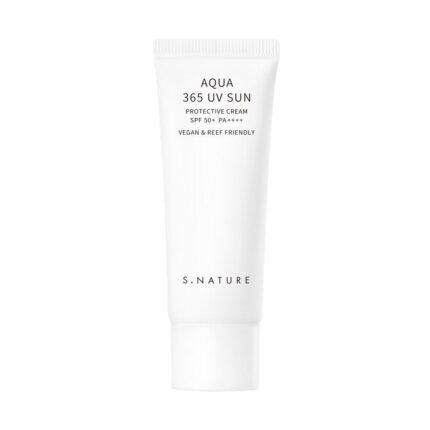 S.Nature, Aqua 365 UV Sun, Hydraterend en beschermend, Zonnebrandcrème, Voor gezicht, SPF 50, 40 ml