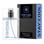 Samouraï, Stay Cool, Eau de Toilette, Voor mannen, 50 ml - Afbeelding 2