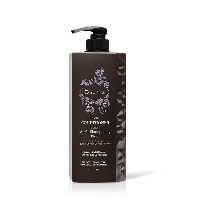 saphira-divine-hair-conditioner-moisturizing-1000-ml-1688986118 Saphira, Divine, Haarconditioner, Hydraterend, 1000 ml - Afbeelding 1