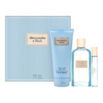 Set Abercrombie & Fitch: First Instinct Blue, Eau De Parfum, For Women, 100 ml + First Instinct Blue, Eau De Parfum, For Women, 15 ml + First Instinct Blue, Hydrating, Body Lotion, 200 ml