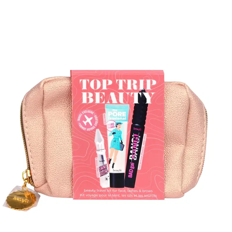 set-benefit-the-porefessional-smoother-skin-matte-finish-cream-primer-22-ml-badgal-bang-volumizing-mascara-black-8-5-ml-gimme-brow-waterproof-volumizi Set Benefit: The POREfessional, Smoother Skin, Matte Finish, Cream Primer, 22 ml + BadGal Bang, Volumizing, Mascara, Black, 8.5 ml + Gimme Brow+, Waterproof, Volumizing, Eyebrow Gel, 03, Neutral Light Brown, 3 g - Afbeelding 1