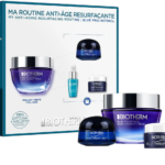Set Biotherm: Blue Pro-Retinol, Multi Correcting, Cream, For Face, 50 ml + Life Plankton Elixir, Regenerating, Day & Night, Serum, For Face, 7 ml + Blue Therapy, Anti-Aging, Night, Cream, For Face, 15 ml + Blue Therapy, Anti-Ageing, Eye Cream, 15 ml