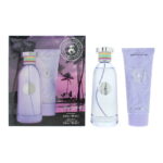 Set Caribbean Joe: Island Supply Splash, Eau De Parfum, For Women, 100 ml + Island Supply Splash, Hydrating, Body Lotion, 100 ml