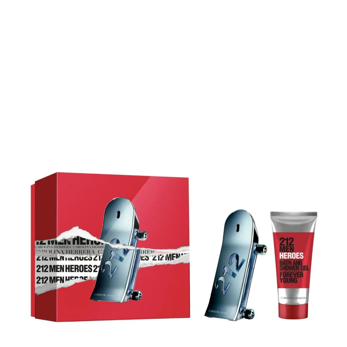 set-carolina-herrera-212-heroes-eau-de-toilette-for-men-90-ml-212-heroes-shower-gel-for-all-skin-types-100-ml-1771579617 Set Carolina Herrera: 212 Heroes, Eau De Toilette, For Men, 90 ml + 212 Heroes, Shower Gel, For All Skin Types, 100 ml - Afbeelding 1