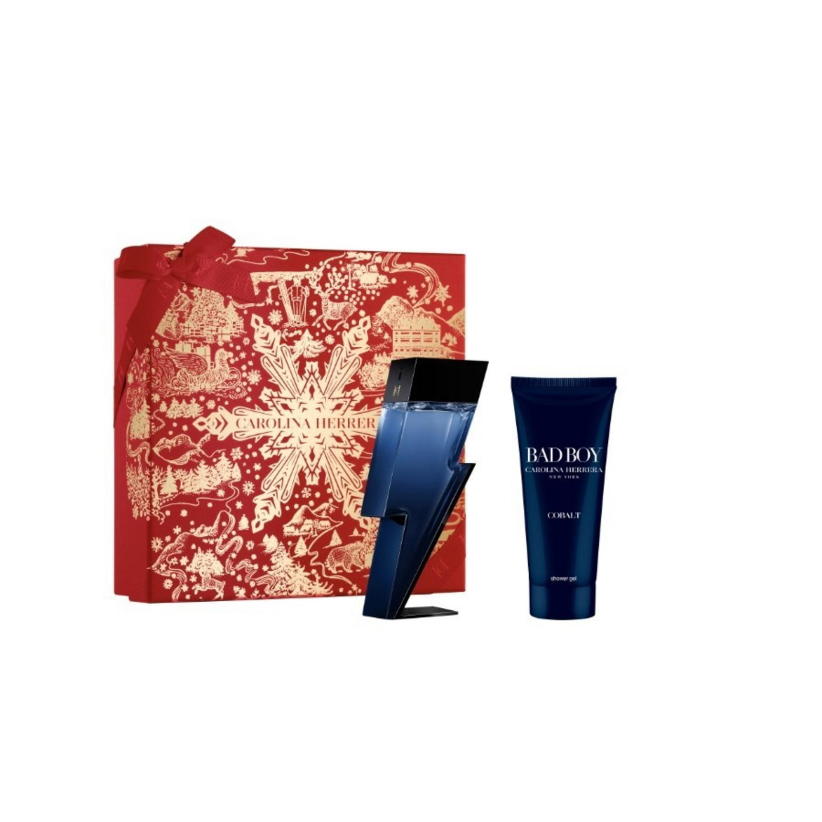 set-carolina-herrera-bad-boy-cobalt-eau-de-parfum-for-men-100-ml-bad-boy-cobalt-refreshing-shower-gel-for-all-skin-types-100-ml-1780048100 Set Carolina Herrera: Bad Boy Cobalt, Eau De Parfum, For Men, 100 ml + Bad Boy Cobalt, Refreshing, Shower Gel, For All Skin Types, 100 ml - Afbeelding 1