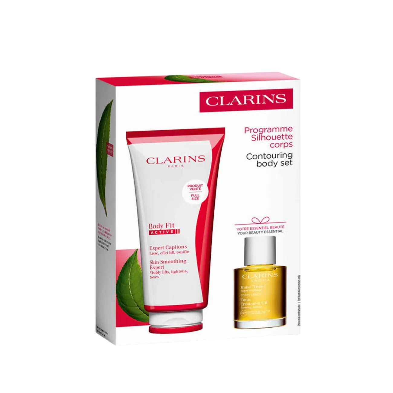 set-clarins-aroma-essential-oils-hydrating-body-oil-200-ml-body-fit-activ-firming-lifting-body-gel-body-daily-200-ml-1787901424 Set Clarins: Aroma, Essential Oils, Hydrating, Body Oil, 200 ml + Body Fit Activ, Firming & Lifting, Body Gel, Body, Daily, 200 ml - Afbeelding 1