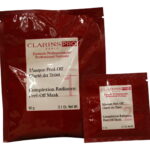 Set Clarins: Pro Complexion Radiance, Bright, Peel-Off Mask, Evening, Face, 20 pcs, 5.2 g + Pro Complexion Radiance, Bright, Peel-Off Mask, Evening, Face, 20 pcs, 90 g