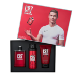 Set Cristiano Ronaldo: CR7, Eau De Toilette, For Men, 100 ml + CR7, Shower Gel, For All Skin Types, 150 ml + CR7, Scented Spray, For Men, 150 ml