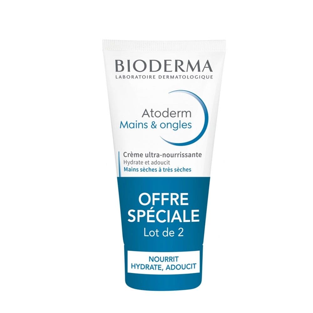set-duo-bioderma-atoderm-hydrating-hand-cream-50-ml-1785153137 Duo Set, Bioderma, Atoderm, Hydraterend, Handcrème, 2 st, 50 ml - Afbeelding 1