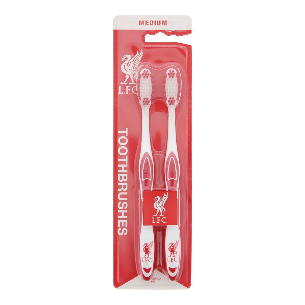 set-duo-epl-liverpool-toothbrush-white-red-2-pcs-1771491922 Duo Set, Epl, Liverpool, Tandenborstel, Wit en rood, 2 st - Afbeelding 1