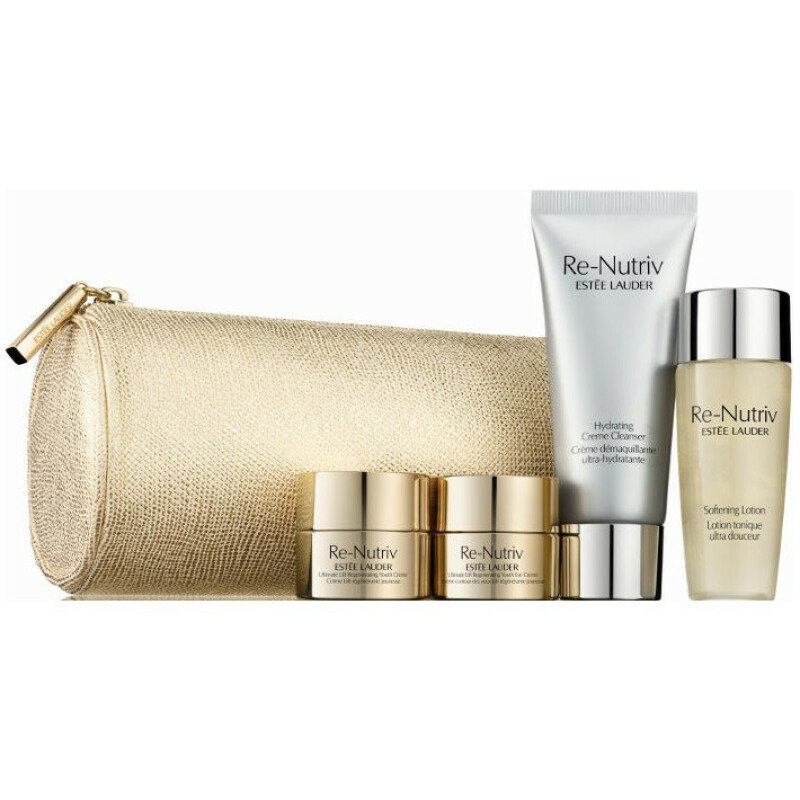set-estee-lauder-re-nutriv-deluxe-hydrating-cream-for-face-30-ml-ultimate-lift-regenerating-cream-for-face-7-ml-ultimate-lift-regenerating-eye-cream-7 Re-Nutriv Deluxe Set Estee Lauder: Re-Nutriv, Hydrating, Cleansing Cream, 30 ml + Re-Nutriv - Ultimate Lift Regenerating Youth, Strengthens/Lifted & Radiant, Morning & Night, Cream, For Face, 7 ml + Re-Nutriv - Ultimate Lift Regenerating Youth, Brighter & Lifted, Morning & Night, Eye Cream, 7 ml + Re-Nutriv, Alcohol-Free, Softening, Morning & Night, Lotion, For Face, 30 ml - Afbeelding 1