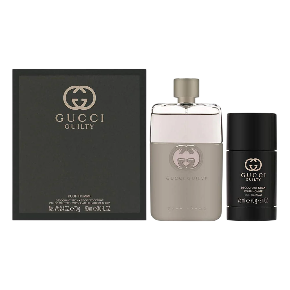 set-gucci-guilty-eau-de-toilette-for-men-90-ml-guilty-deodorant-stick-for-men-75-g-1780420282 Set Gucci: Guilty, Eau De Toilette, For Men, 90 ml + Guilty, Deodorant Stick, For Men, 75 g - Afbeelding 1