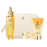Set Guerlain: Abeille Royale, Replumping, Oil, For Face & Neck, 50 ml + Abeille Royale, Honey, Age-Defying, Day, Cream, For Face, 15 ml + Abeille Royale, Cleansing Foam, 40 ml