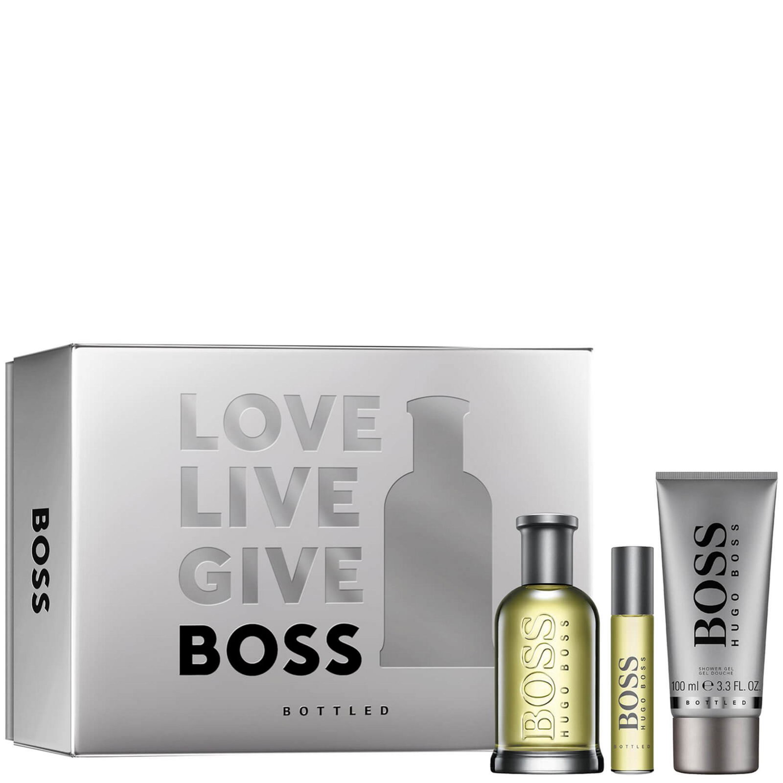set-hugo-boss-boss-bottled-eau-de-toilette-for-men-100-ml-boss-bottled-eau-de-toilette-for-men-10-ml-boss-bottled-cleansing-shower-gel-for-all-skin-ty Set Hugo Boss: Boss Bottled, Eau De Toilette, For Men, 100 ml + Boss Bottled, Eau De Toilette, For Men, 10 ml + Boss Bottled, Cleansing, Shower Gel, For All Skin Types, 100 ml - Afbeelding 1