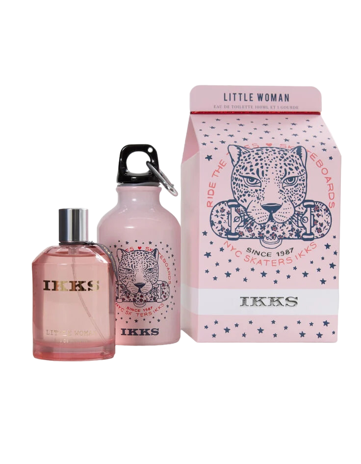 set-ikks-little-woman-eau-de-toilette-for-women-100-ml-little-woman-gwp-water-bottle-pink-1727329191 Set Ikks: Little Woman, Eau De Toilette, For Women, 100 ml + Little Woman, GWP Glass Water Bottle Pink - Afbeelding 1
