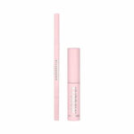 Set Kylie Cosmetics: Kybrow, Defined, Eyebrow Cream Pencil & Brush 2-In-1, 003, Cool Brown, 0.09 g + By Kylie, Define, Eyebrow Gel, Translucent, 5 ml