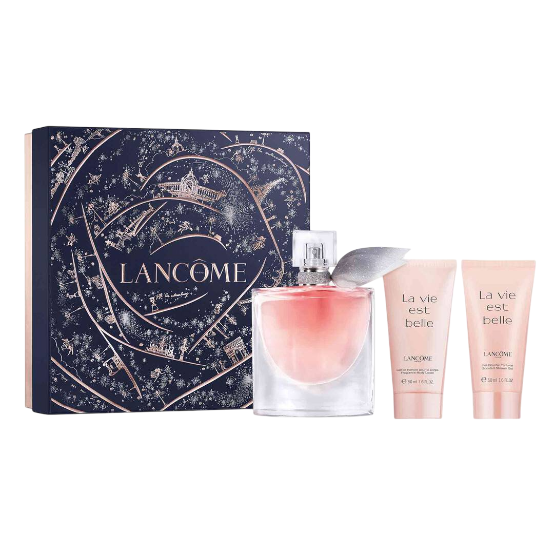 set-lancome-la-vie-est-belle-eau-de-parfum-for-women-50-ml-la-vie-est-belle-hydrating-body-lotion-50-ml-la-vie-est-belle-cleansing-shower-gel-all-over Set Lancome: La Vie Est Belle, Eau De Parfum, For Women, 50 ml + + La Vie Est Belle, Cleansing, Shower Gel, All Over The Body, For All Skin Types, 50 ml - Afbeelding 1
