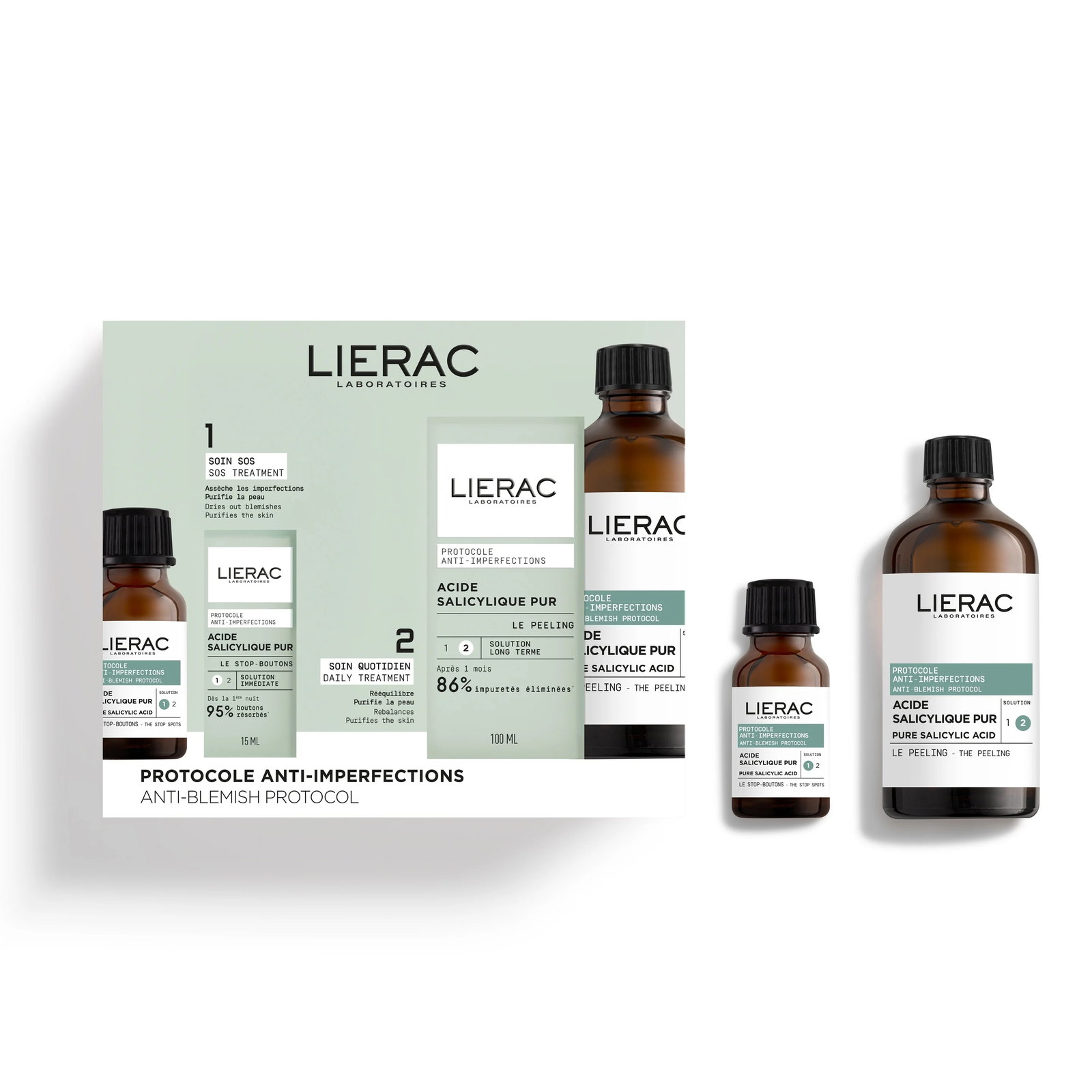 set-lierac-anti-blemish-protocol-stop-spots-anti-spot-local-treatment-cream-for-face-15-ml-anti-blemish-peeling-exfoliating-peeling-lotion-100-ml-1777 Set Lierac: Anti-Blemish Protocol Stop Spots, Anti Spot, Local Treatment Cream, For Face, 15 ml + Anti-Blemish Peeling, Exfoliating, Peeling Lotion, 100 ml - Afbeelding 1