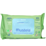 Set, Mustela, Compostable, Avocado, Reinigingsdoekjes, 60 st