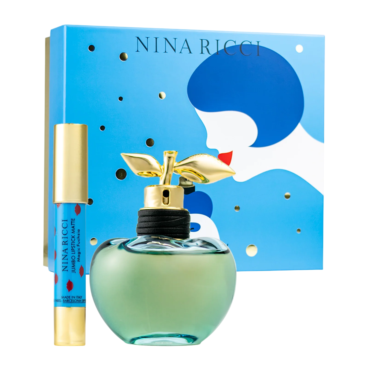 set-nina-ricci-luna-eau-de-toilette-for-women-80-ml-jumbo-matte-cream-lipstick-fuchsia-2-5-g-1768120085 Set Nina Ricci: Luna, Eau De Toilette, For Women, 80 ml + Jumbo Lipstick Matte, Matte, Cream Lipstick, Fuchsia, 2.5 g - Afbeelding 1