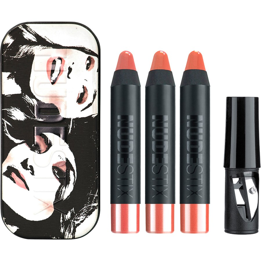 set-nudestix-gel-color-cruelty-free-high-shine-lip-cheek-balm-2-in-1-ally-2-8-g-gel-color-cruelty-free-high-shine-lip-cheek-balm-2-in-1-j-mama-2-8-g-g Set Nudestix: Gel Color, Cruelty Free, High Shine, Lip & Cheek Balm 2-In-1, Ally, 2.8 g + Gel Color, Cruelty Free, High Shine, Lip & Cheek Balm 2-In-1, J Mama, 2.8 g + Gel Color, Cruelty Free, High Shine, Lip & Cheek Balm 2-In-1, Tay Tay, 2.8 g - Afbeelding 1