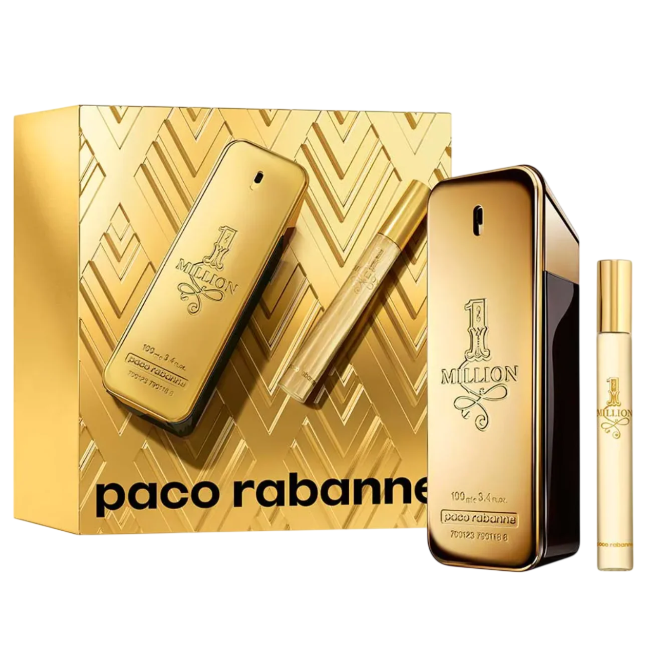 set-paco-rabanne-1-million-eau-de-toilette-for-men-100-ml-1-million-eau-de-toilette-for-men-10-ml-1767953487 Set Paco Rabanne: 1 Million, Eau De Toilette, For Men, 100 ml + 1 Million, Eau De Toilette, For Men, 10 ml - Afbeelding 1