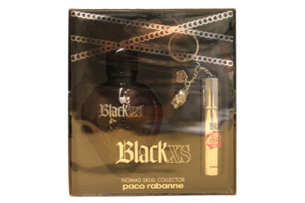 Set Paco Rabanne: Black XS, Eau De Toilette, For Men, 100 ml + Black XS, Eau De Toilette, For Men, 10 ml