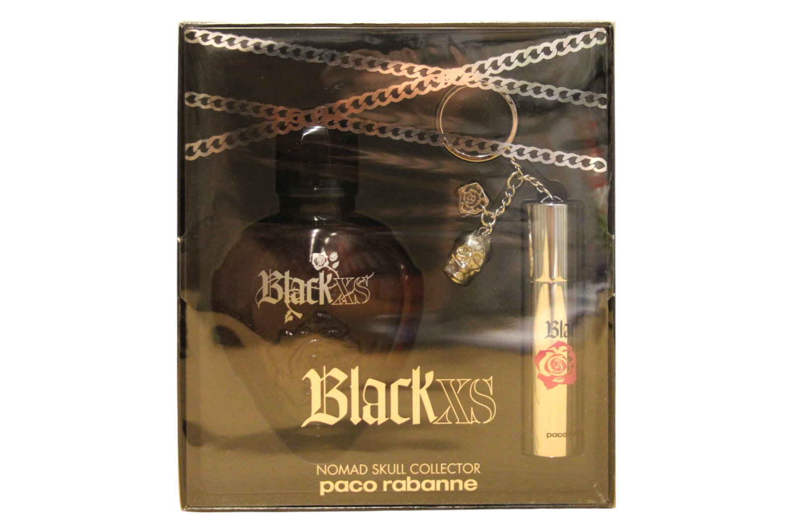 set-paco-rabanne-black-xs-eau-de-toilette-for-men-100-ml-black-xs-eau-de-toilette-for-men-10-ml-1782202646 Set Paco Rabanne: Black XS, Eau De Toilette, For Men, 100 ml + Black XS, Eau De Toilette, For Men, 10 ml - Afbeelding 1
