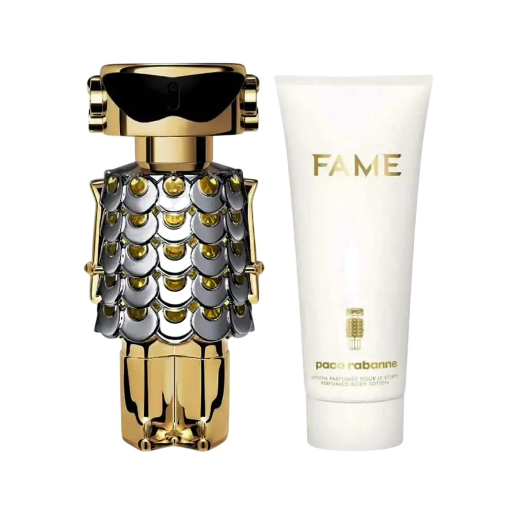 set-paco-rabanne-fame-eau-de-parfum-for-women-80-ml-fame-hydrating-body-lotion-100-ml-1780138012 Set Paco Rabanne: Fame, Eau De Parfum, For Women, 80 ml + Fame, Hydrating, Body Lotion, 100 ml - Afbeelding 1