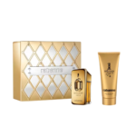 Set Paco Rabanne: Million Gold, Eau De Parfum, For Women, Refillable, 50 ml + Million Gold, Shower Gel, 100 ml