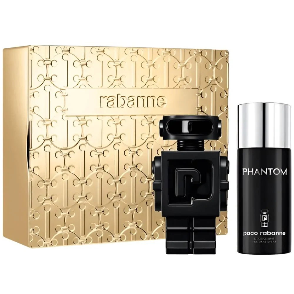 set-paco-rabanne-phantom-eau-de-parfum-for-men-100-ml-phantom-deodorant-spray-for-men-150-ml-1776685675 Set Paco Rabanne: Phantom, Eau De Parfum, For Men, 100 ml + Phantom, Deodorant Spray, For Men, 150 ml - Afbeelding 1