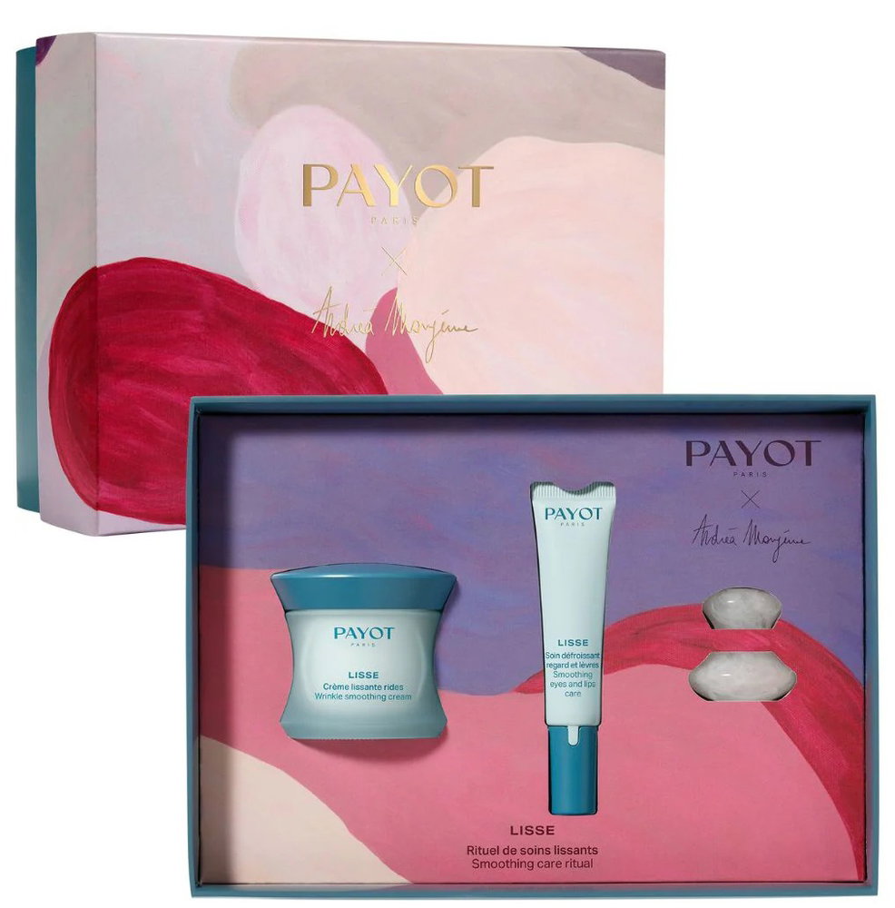 set-payot-lisse-natural-ingredients-anti-wrinkle-day-cream-for-face-50-ml-lisse-smoothing-eye-cream-15-ml-1757925252 Set Payot: Lisse, Natural Ingredients, Anti-Wrinkle, Day, Cream, For Face, 50 ml + Lisse, Smoothing, Eye Cream, 15 ml + Gua Sha, White, Lifting, Face Massage Stone - Afbeelding 1