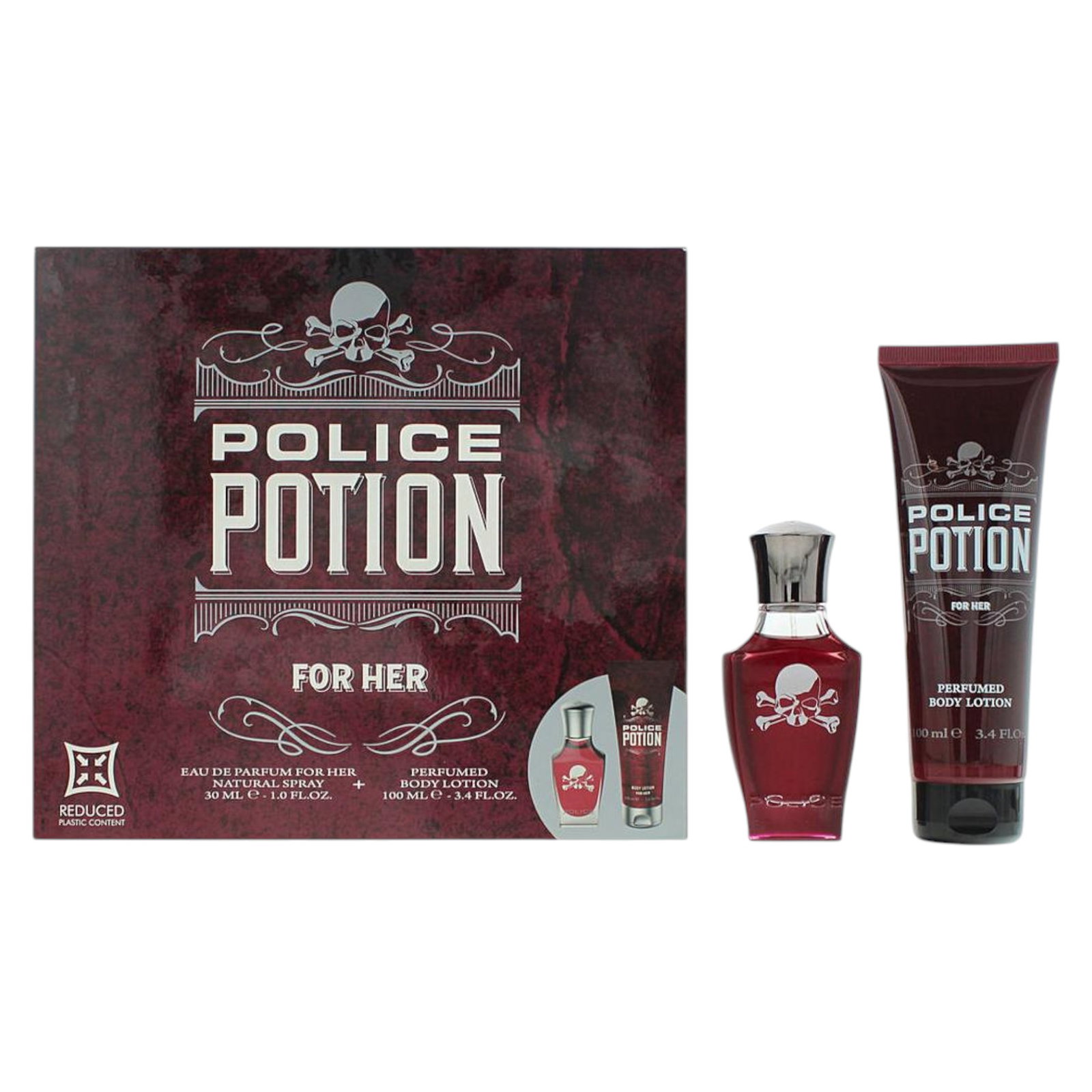 set-police-potion-eau-de-parfum-for-women-30-ml-potion-hydrate-body-lotion-100-ml-1761559335 Set Police: Potion, Eau De Parfum, For Women, 30 ml + Potion, Hydrate, Body Lotion, 100 ml - Afbeelding 1