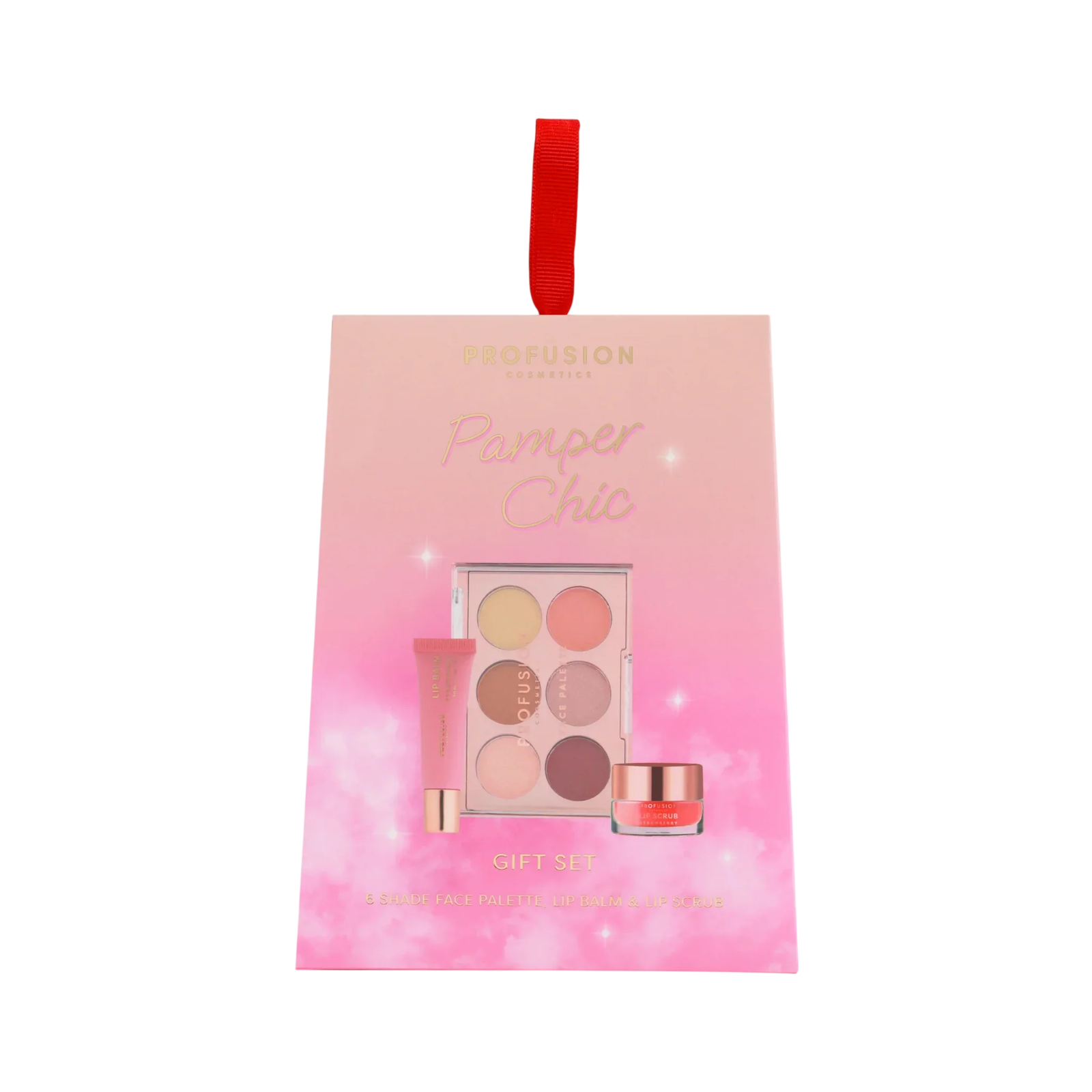 set-profusion-cosmetics-nudes-eyeshadow-palette-6-shades-9-g-strawberry-hydrating-lip-balm-12-ml-strawberry-lip-scrub-15-g-1786519903 Set Profusion Cosmetics: Nudes, Eyeshadow Palette, 6 Shades, 9 g + Strawberry, Hydrating, Lip Balm, 12 ml + Strawberry, Lip Scrub, 15 g - Afbeelding 1