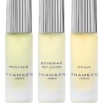 Set Thameen London: Fanfare, Eau De Cologne, Unisex, 10 ml + Bohemian Infusion, Eau De Cologne, Unisex, 10 ml + Bravi, Extrait De Parfum, Unisex, 10 ml